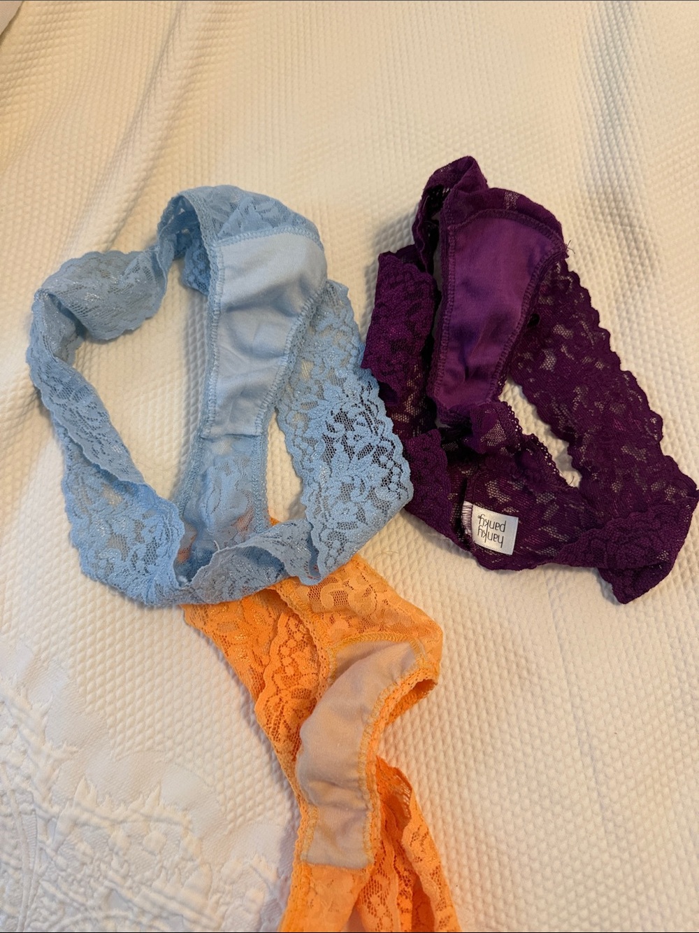NWOT Hanky Panky Lace Thong Original Rise - Picture 5 of 6